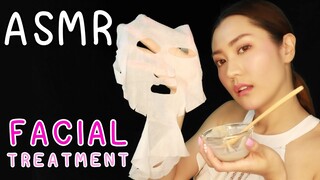 ASMR (ภาษาไทย) สปาหน้า นวดหน้า เพื่อผ่อนคลาย ASMR Facial Treatment and Face Massage For Ralax