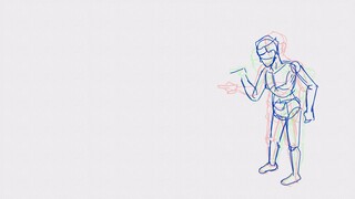 "I lied to myself" Animation Timelapse // Flipaclip