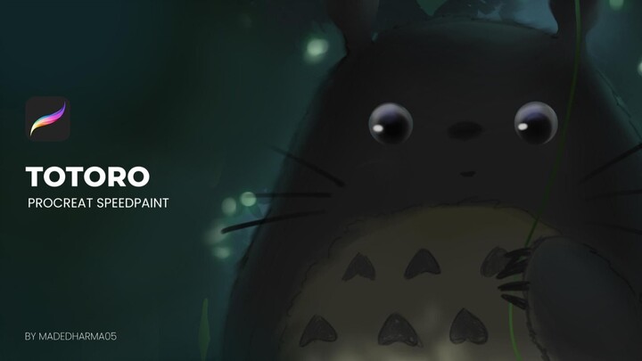 TOTORO SPEEDPAINT