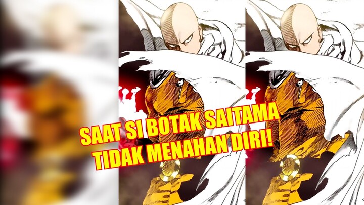 KETIKA SI BOTAK SAITAMA TIDAK MENAHAN PUKULANNYA!! ONE PUNCH MAN INDONESIA