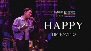 Tim Pavino - "Happy" Live at Pinoy Playlist 2019