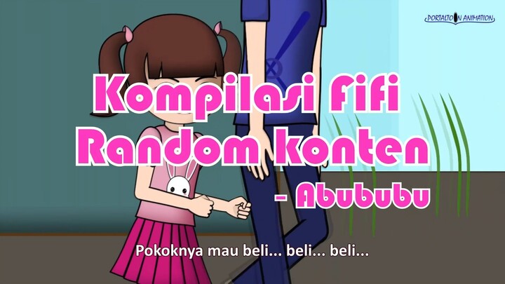 Kompilasi Fifi - Random Konten - Abububu (Levan Polkka Remix) - Animasi Indonesia