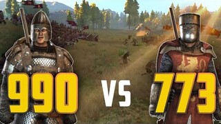 Bannerlord 990 VLANDIA vs 773 EMPIRE