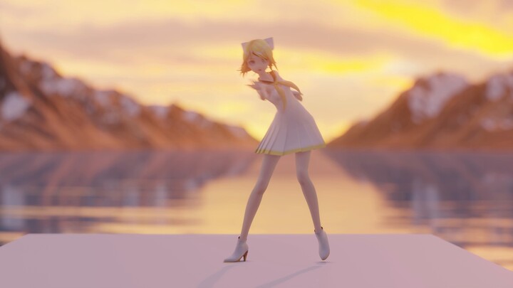 [VOCALOID] Trái tim lò lửa tan chảy trong núi tuyết và biển [Kagamine Rin] [MMD]