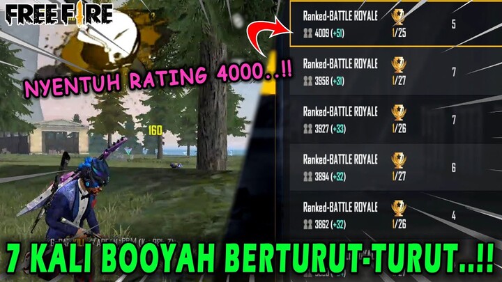 7X BOOYAH BARBAR DI MASTER BINTANG SATU..!! - Free Fire Indonesia