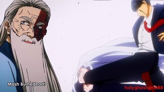 Wahlberg solo loses to Innocent Zero. Mash kicked Innocent Zero's head || Mashle 2nd Season Eps 10