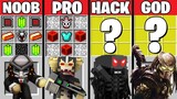 Minecraft Battle: Noob vs PRO vs HACKER vs GOD : SUPER ALIEN CRAFTING Challenge / Animation