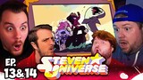 Steven Universe Episode 13 & 14 Group Reaction | So Many Birthday | Lars And The Cool Kids