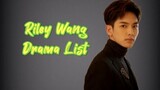 Riley Wang 王以綸 Wang Yi Lun Drama List ( 2017 - 2023 )