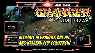 GRANGER ONE HIT BUILD TEST GAMEPLAY! #granger #grangergameplay #mobilelegendcontentcreator