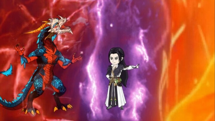 The secret of the Divine Transformation Cultivator, Han Li killed the Red Fire Dragon