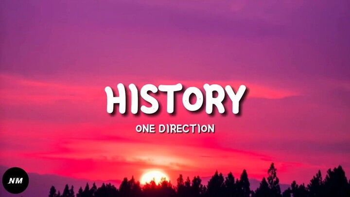 HISTORY- One Direction (Lyrics) (slowed//reverb)