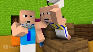 Upin & Ipin - Prangko Kesayangan Kak Ros 3 (Minecraft Animation)