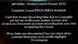 Jeff Walker Course Product Launch Formula 2023 Download
