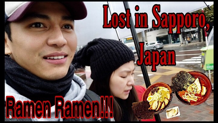 BIRTHDAY VLOG | LOST IN SAPPORO, JAPAN | RAMEN DAY 1