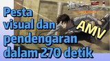 [Attack on Titan] AMV | Pesta visual dan pendengaran dalam 270 detik