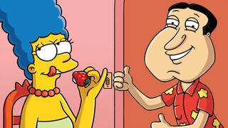 Q sedang berhubungan seks dengan Marge (DVD Lengkap)