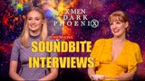 Dark Phoenix Movie Interviews: Sophie Turner, James McAvoy, Fassbender