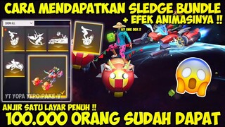 CARA MENDAPATKAN EFEK ANIMASI SKIN SKYWING FF & WINTERLAND SLEDGE BUNDLE !! ~ Free Fire