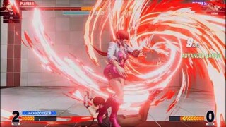 KOF15　シェルミー　投げコンボが強すぎる…１５Hit８割コンボ