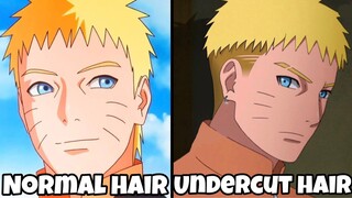 Ang mga iba ibang undercut hairstyle ng mga naruto characters