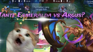 Tante Esmeralda VS Argus di rank epice, tim siapa yang menang?