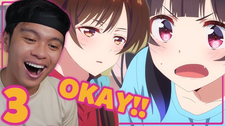 YAEMORI'S PRESSIN! | Rent a Girlfriend Season 3 Episode 3 Reaction