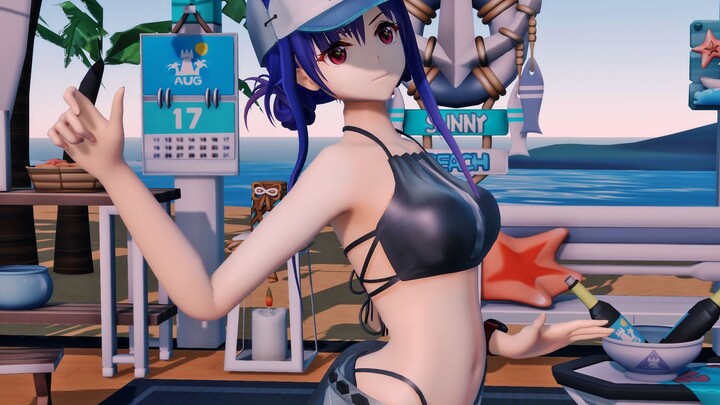 [Arknights MMD]Swimsuit Sir—BoA - Hành động