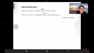ADD MATH F5 EXTRA CLASS DO TRIAL SPM