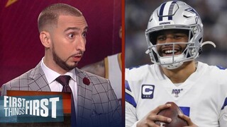 FIRST THINGS FIRST | Nick explains why Cowboys are most dangerous in NFC when Dak Prescott returns