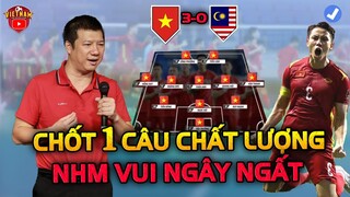 Nhận Định Việt Nam vs Malaysia: BLV Quang Huy Chốt 1 Câu Chất Lượng...NHM Vui Ngây Ngất