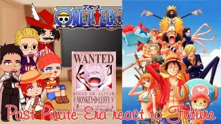 ðŸ‘’ Past Pirate Era react to Future -- Gacha Club -- One Piece -- Monkey D Galinha ðŸ‘’