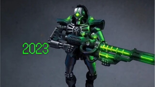 【elminiaturista】Warhammer 40K repaints Necrons after 11 years - painting video