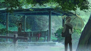 [Anime] [The Garden of Words] Musik Alami Ep6