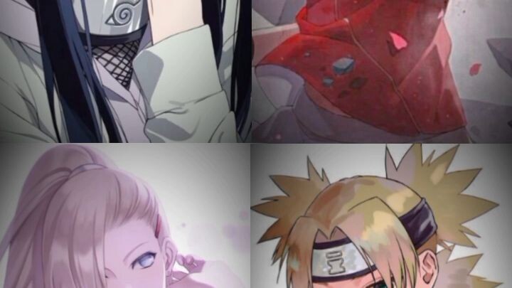 hinata, sakura, temari, ino