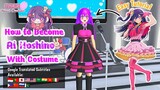 How to Play as Ai Hoshino & Get Her Costume | Tutorial | Sakura School Simulator