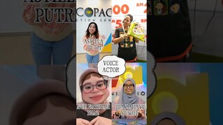 PELAKON SUARA BOBOIBOY & EJEN ALI #boboiboysori #ejenalimusim3 #voiceactor #shorts #foryou