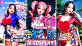 WADUHH!! Ada One Piece AI Cosplay 🤤 Boa Hancock & Nico Robin Cosplaynya Aduhaii