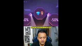 Game Kikir Diskon 9 Diamondnya Malah Dihapus #freefire #shorts