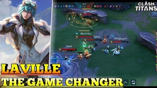 LAVILLE Professional Rank Gameplay| Clash of Titans #gameplays #cot #aov #rov #moba