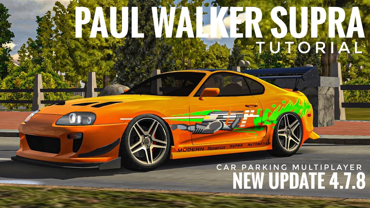 Car Parking Multiplayer Supra Gearbox (mk4) W16 Engine 2021, 50% OFF