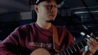 [Gitar benar-benar instrumen perkusi] The Ordinary Road - versi dengan papan, apakah Anda berani mem