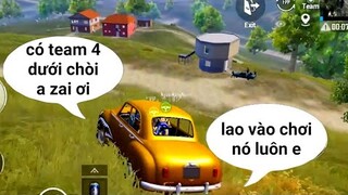 PUBG Mobile - Trà Trộn Gặp A Zai Thế Hệ 8x Thích Bắn Shotgun | Nhường Cả Mũ Cho A Zai Thể Hiện :D