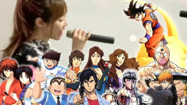 [Cover] Lagu Tema Anime Zaman Keemasan "Weekly Shonen Jump" Bernyanyi Bersama! Koleksi semua bintang