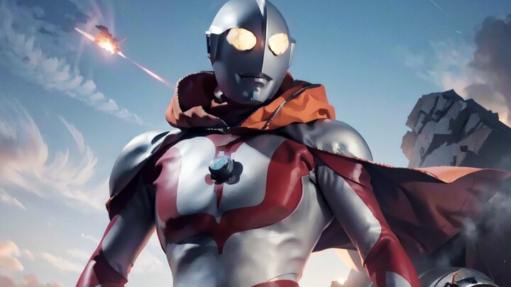 Looking at the huge Ultraman from a human perspective, do you think he is a god or a devil?