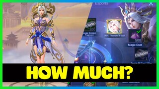 HOW MUCH DIAMONDS TO GET SELENA THUNDER FLASH EPIC SKIN LUCKY BOX EVENT 🟢 MLBB