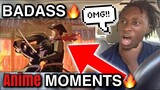 THIS IS FIRE!!🔥Badass Anime Moments 🔥|| TikTok Compilation REACTION!