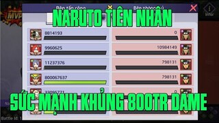 HUYỀN THOẠI NHẪN GIẢ  - ĐÂY LÀ SỨC MẠNH NARUTO TIÊN NHÂN ĐÁNH AKATSUKI VÀ LEO THẦN THỤ 790 LÀ ĐÂY...