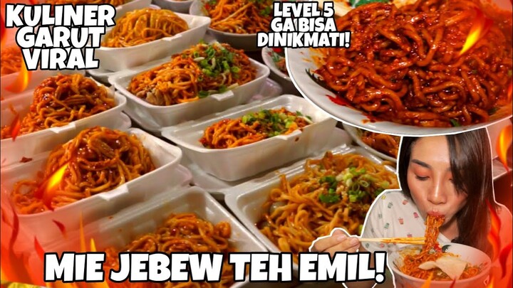 KULINER GARUT VIRAL | MIE JEBEW TEH EMIL PEDES GAADA TANDINGAN !! S4MYANG AJA KALAH !