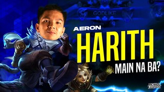 AERON HARITH MAIN NA BA?  (Aeron Mobile Legends Full Gameplay)